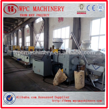 Wood Plastic Composite PVC add wood WPC profile making machine